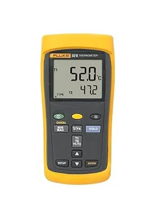 Fluke 52-2 Digital Thermometer, Dual Input