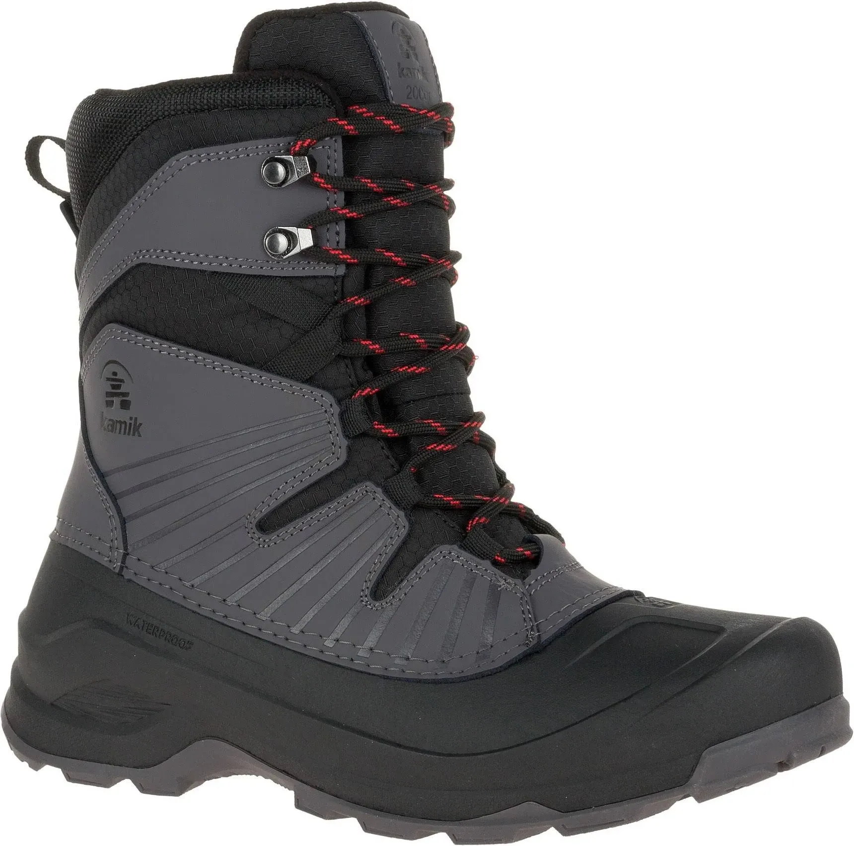 Kamik Men's Iceland (9 BLACK/CHARCOAL)