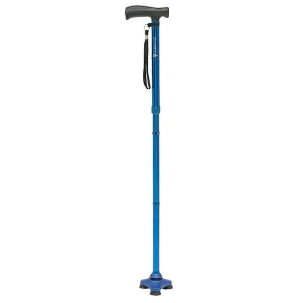 Hurrycane Freedom Edition Folding Blue Cane