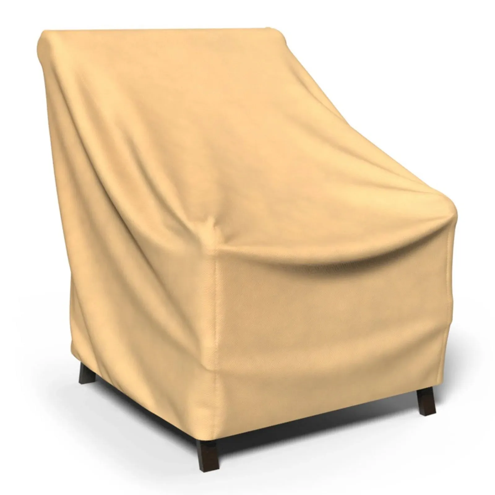 Budge All-Seasons Patio Chair Cover, Medium (Tan)