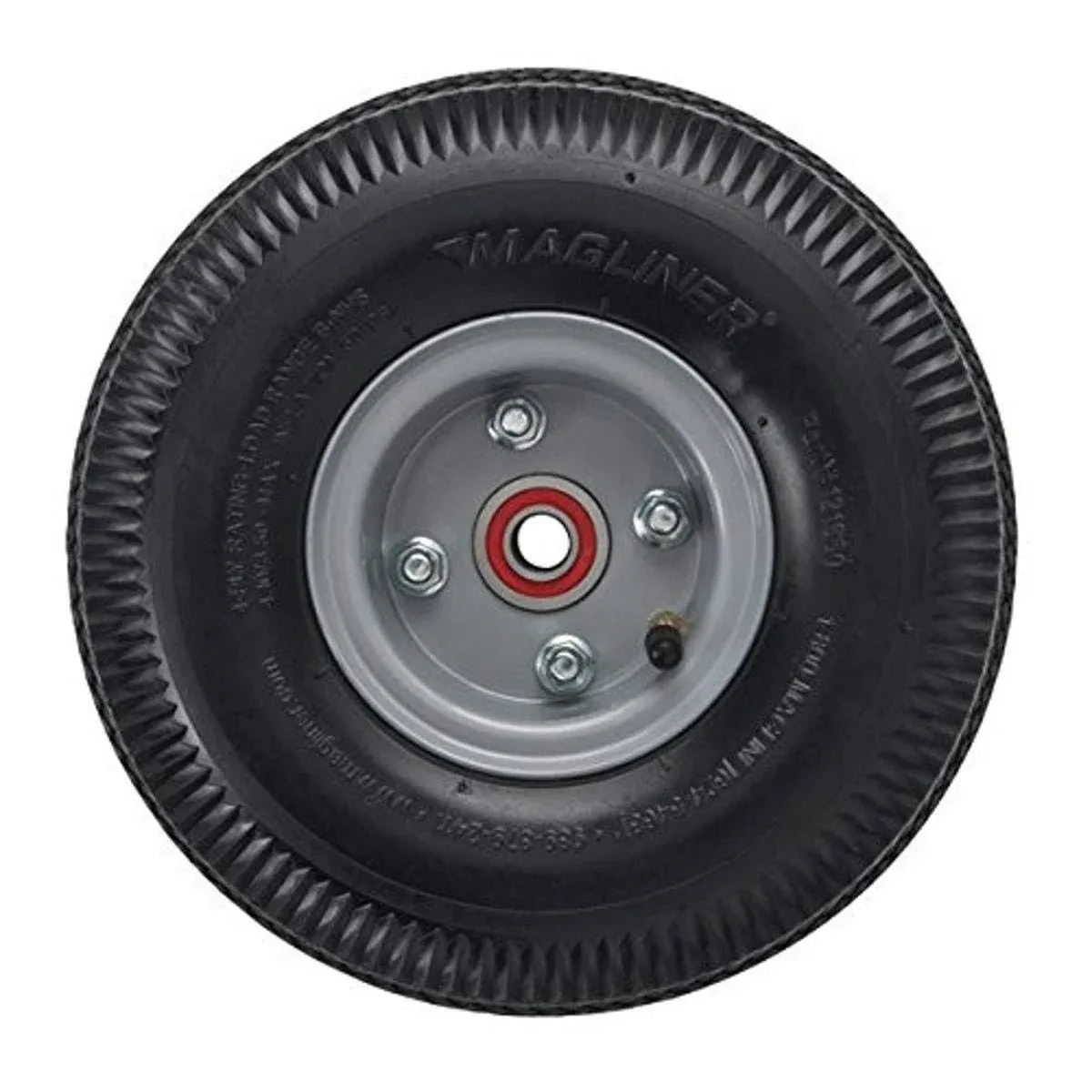 Magliner 10 in. x 3-1/2 in. 4-ply Pneumatic Hand Truck Wheel 121060