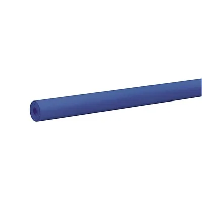 Pacon Rainbow Colored Kraft Duo-Finish Paper Roll, 36" x 100', Dark Blue (PAC66181)