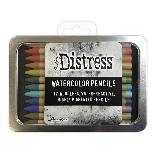 Distress Watercolor Pencils Set 3 by Tim Holtz