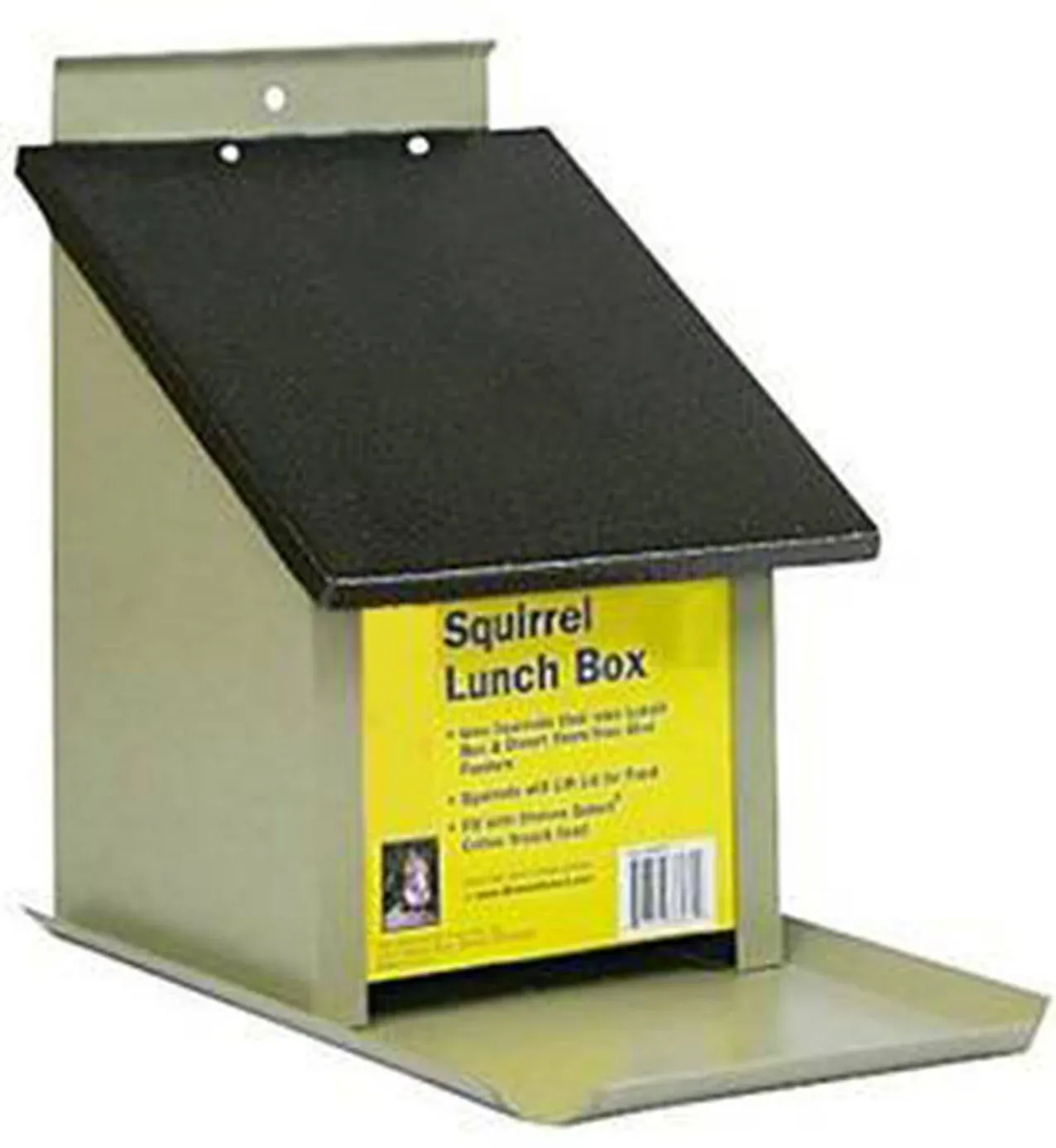 Zenport Squirrel Lunch Box Z38079 Hopper Bird Feeder