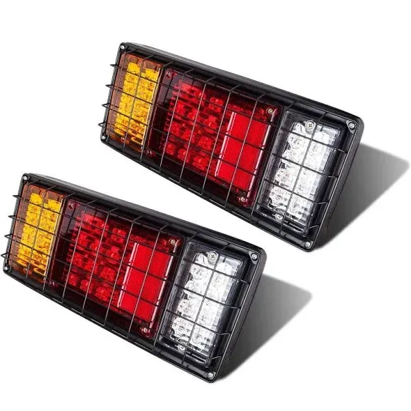 Limicar 40 LED Trailer Tail Lights Kit Waterproof with Reverse Turn Signal Brake ...