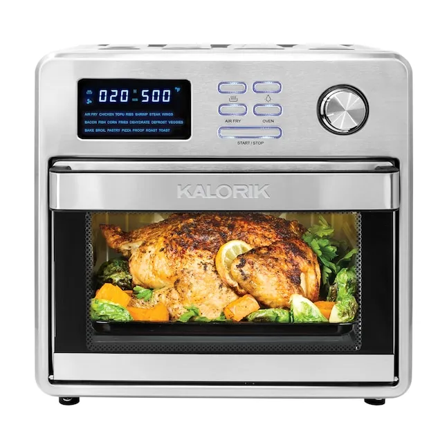 Kalorik MAXX 16 Quart Digital Air Fryer Oven, in Stainless Steel (AFO 47797 SS)