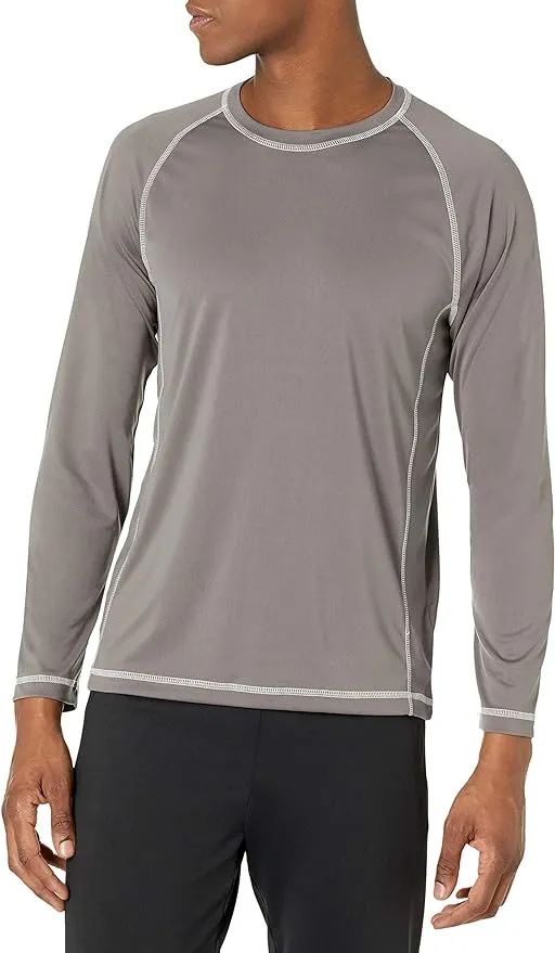 Amazon Essentials Men's Long-Sleeve Quick-Dry UPF 50 Swim Tee