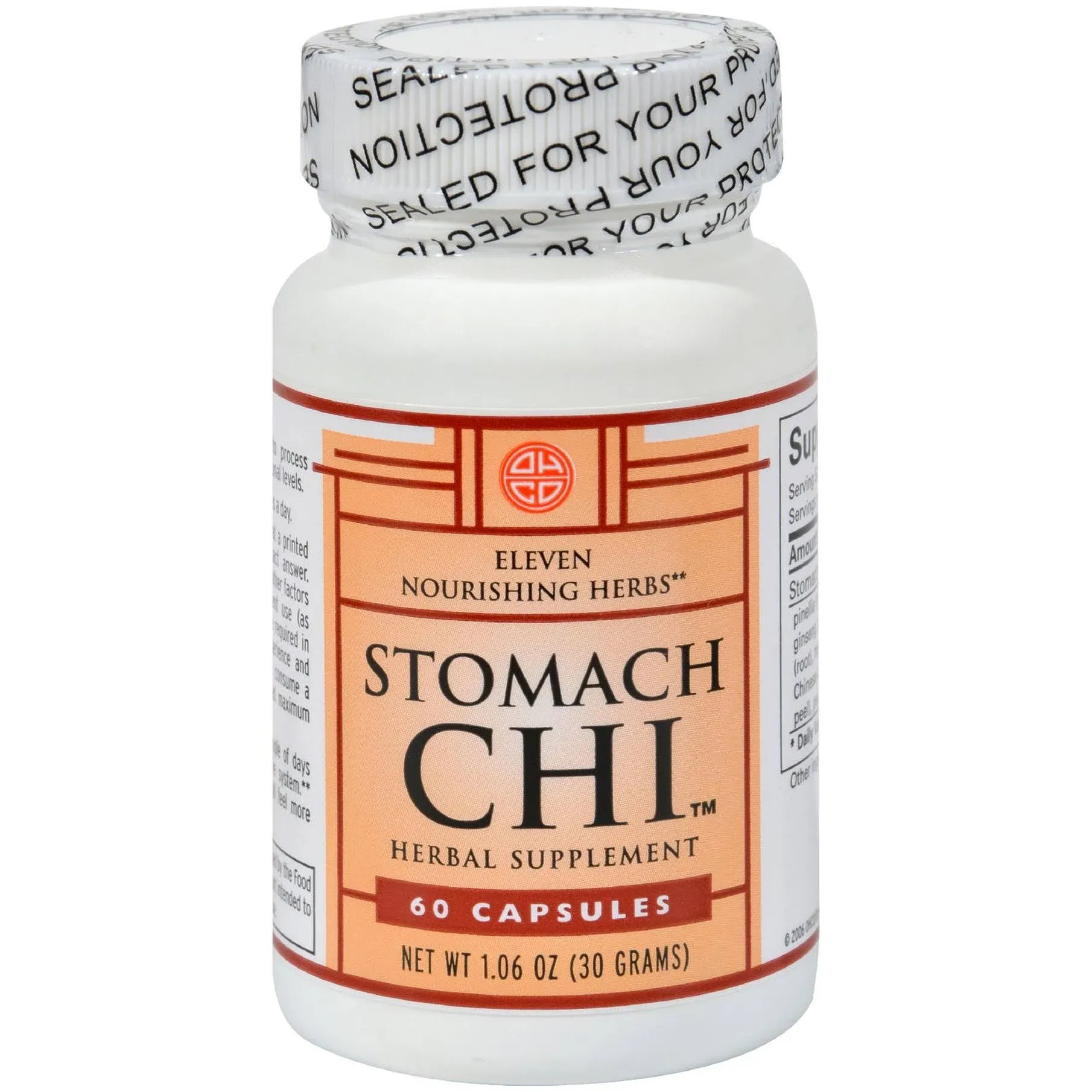 OHCO Stomach Chi - Chinese Herbal Supplement for Digestive Health - Strengthen & Restore Digestive System & Improve Function to Aid Stomach Relief - Natural Digestive Support - 120 Capsules