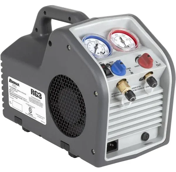 RG3 Portable Refrigerant Recovery Machine ROBRG3 Brand New!