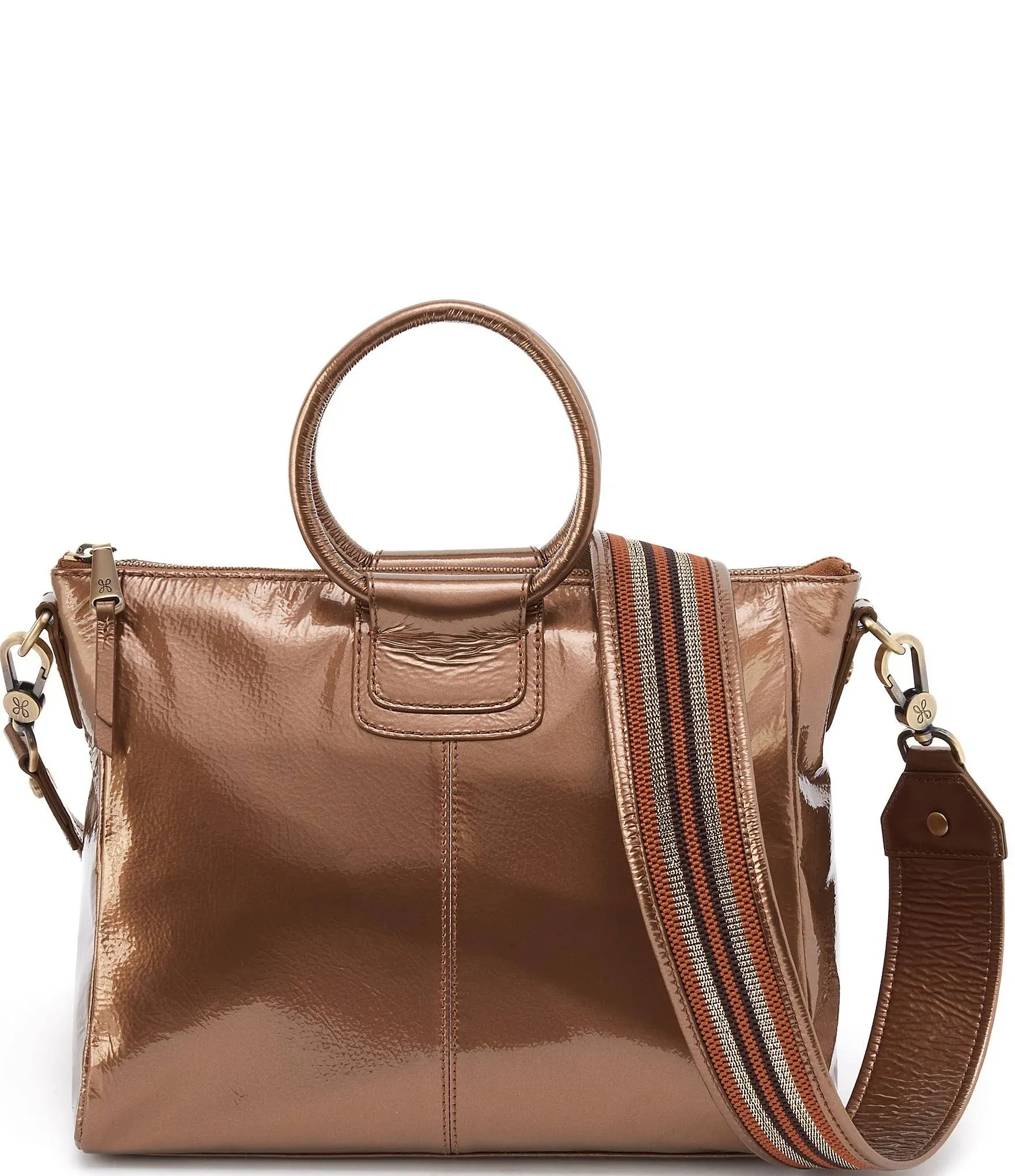 Hobo Sheila Medium Satchel Bronze