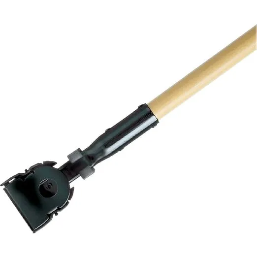 Rubbermaid Commercial Products-FGM136000000 Snap-On Vinyl-Covered Hardwood Dust Mop Handle, 60-Inch