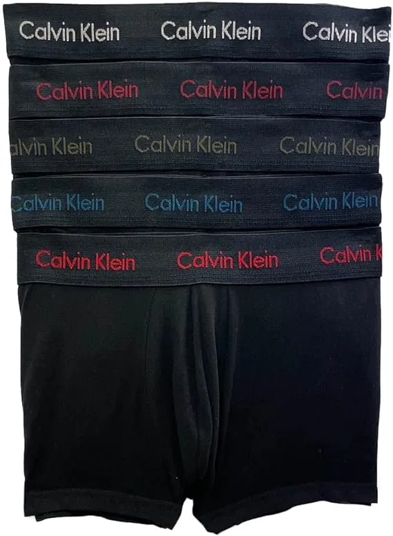 Calvin Klein Men's Cotton Stretch Low Rise Trunk 5-Pack s