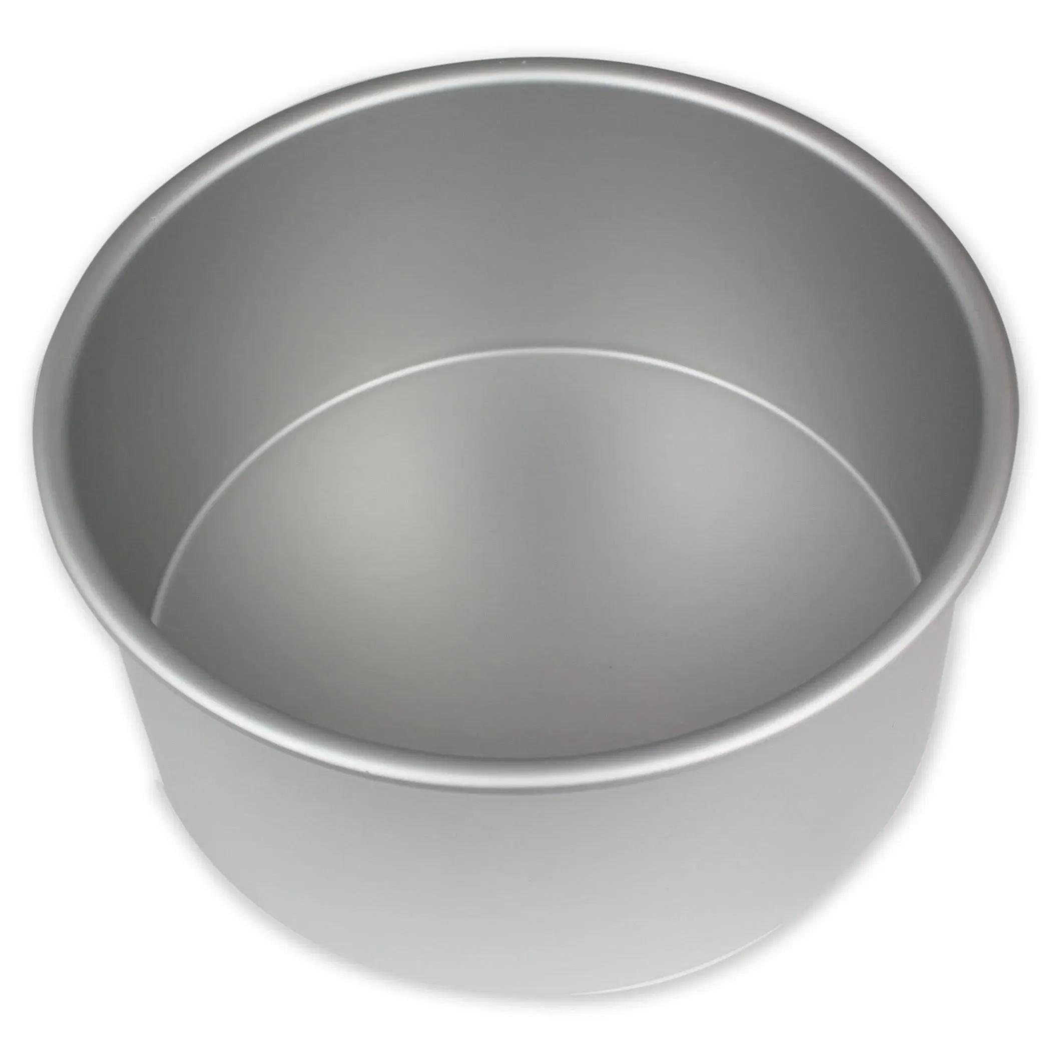 PME RND074 Anodised Aluminium Round Cake Pan 7 x 4-Inch Deep , Silver