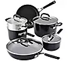 KitchenAid Hard Anodized Nonstick Cookware/Pots and Pans Set, 10 Piece, Matte Black 