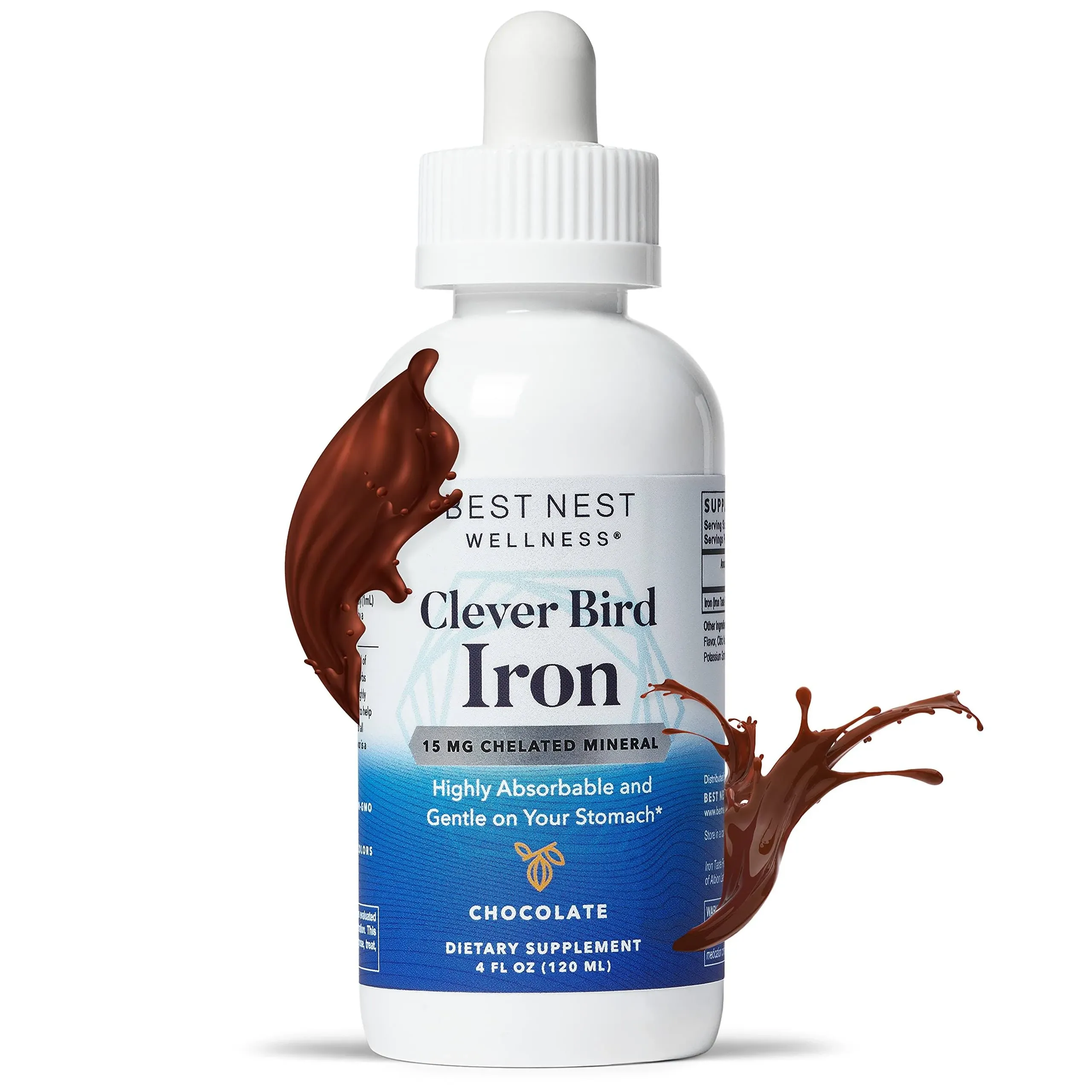 Best Nest | Clever Bird Liquid Iron (Chocolate Flavor) - 4 oz