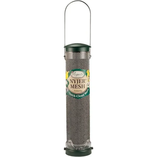 Quick Clean Nyjer Mesh Bird Feeder - Spruce