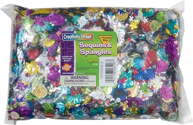 Creativity Street Sequins & Spangles Classroom Pack