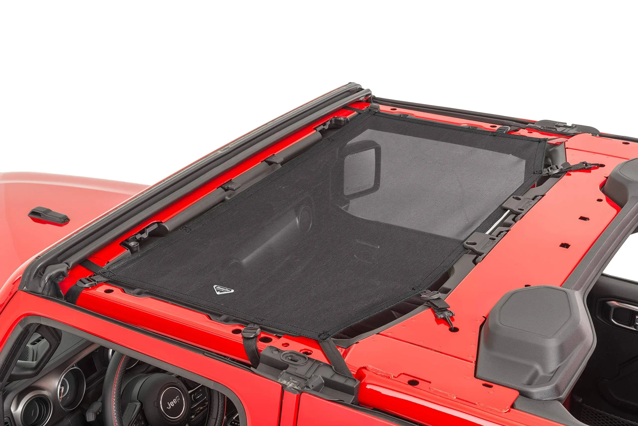 18-23 Jeep Wrangler JL MasterTop Shademaker Freedom Mesh Bimini Top