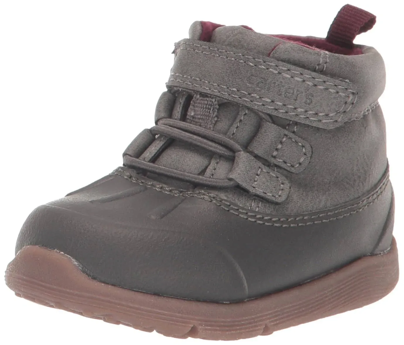 Carter's Baby Boys Every Step Duck Boots 2.5 Grey