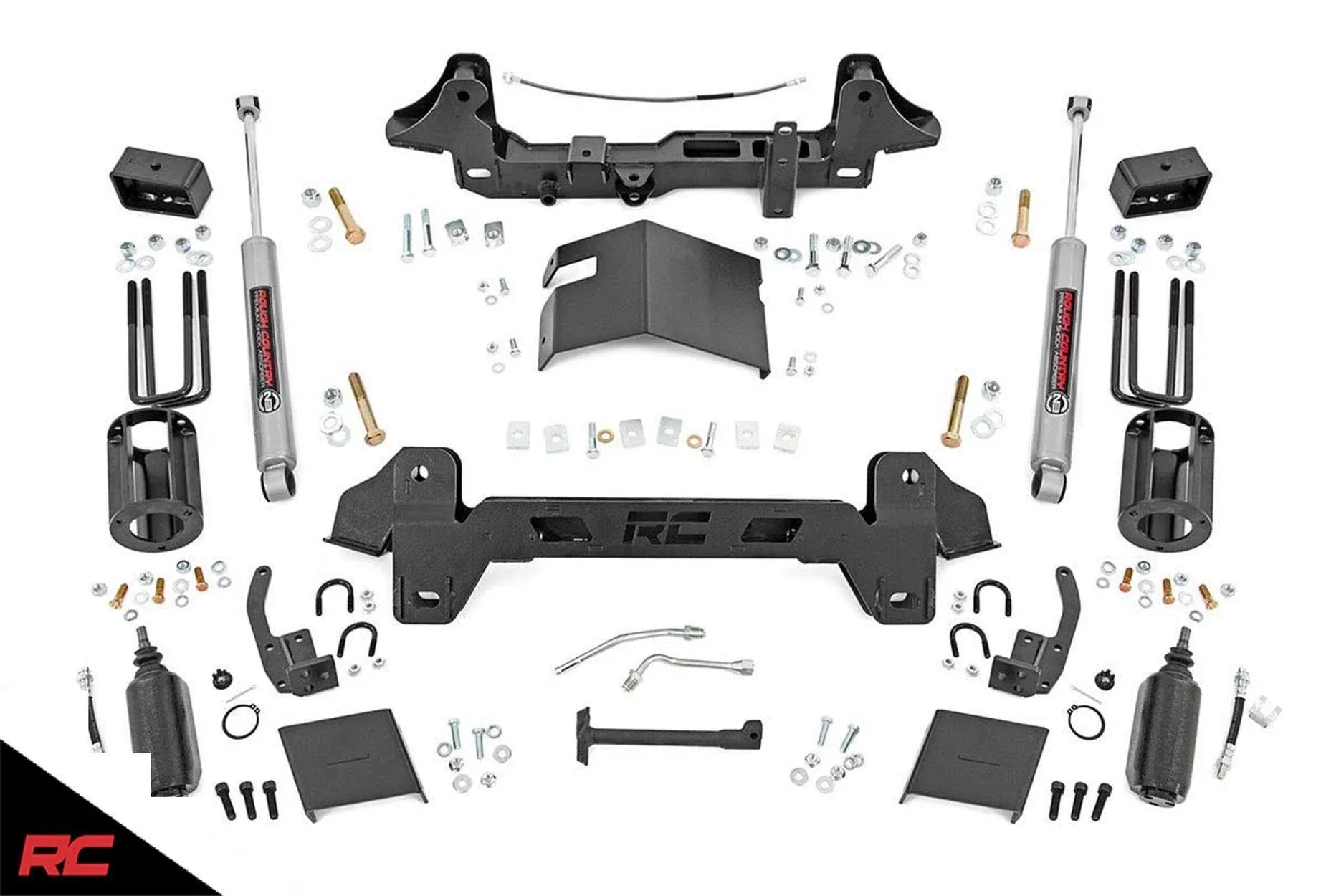 Rough Country 6&#034; Lift Kit N3 Struts for Toyota 4Runner 2015-2020 73831