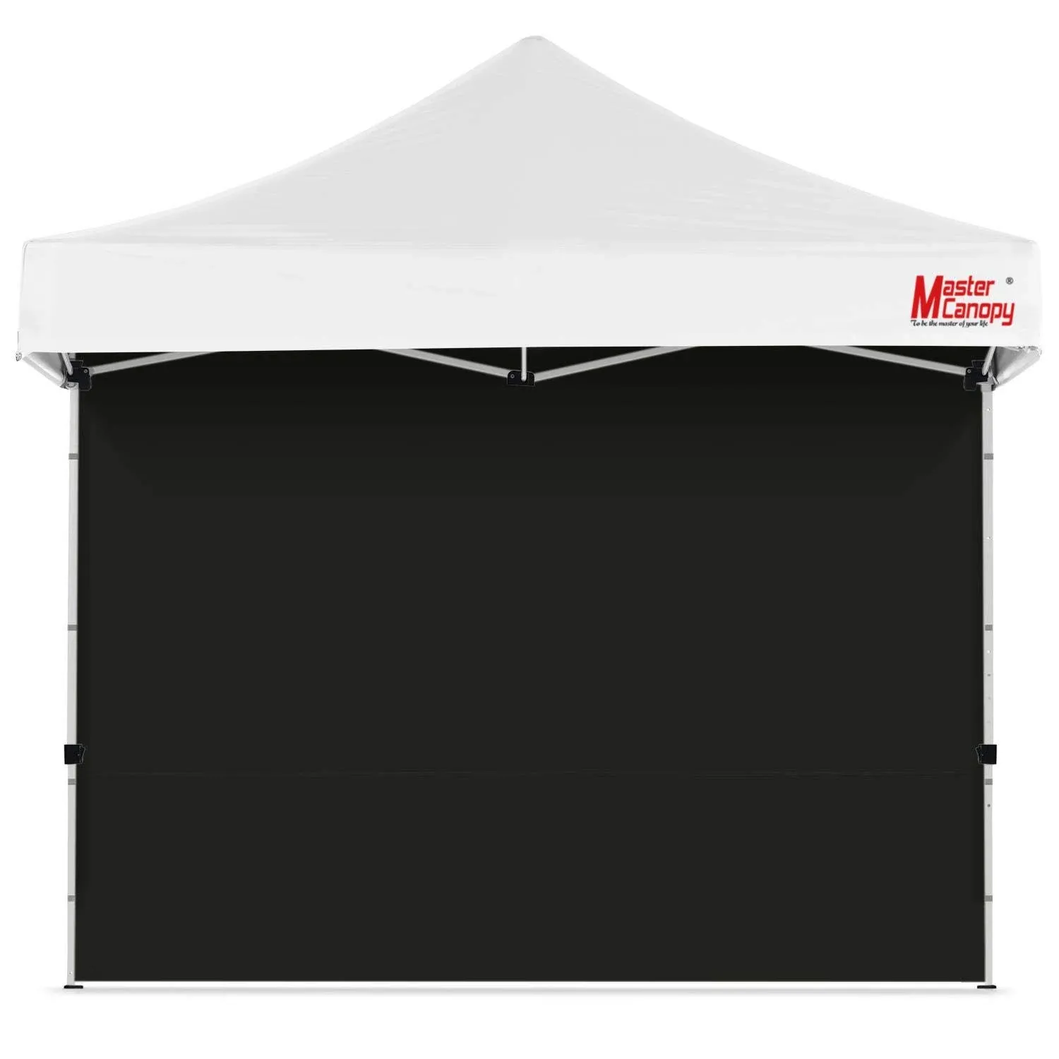 MasterCanopy Instant Canopy Tent Sidewall for 10x10 Pop Up Canopy, 1, Black