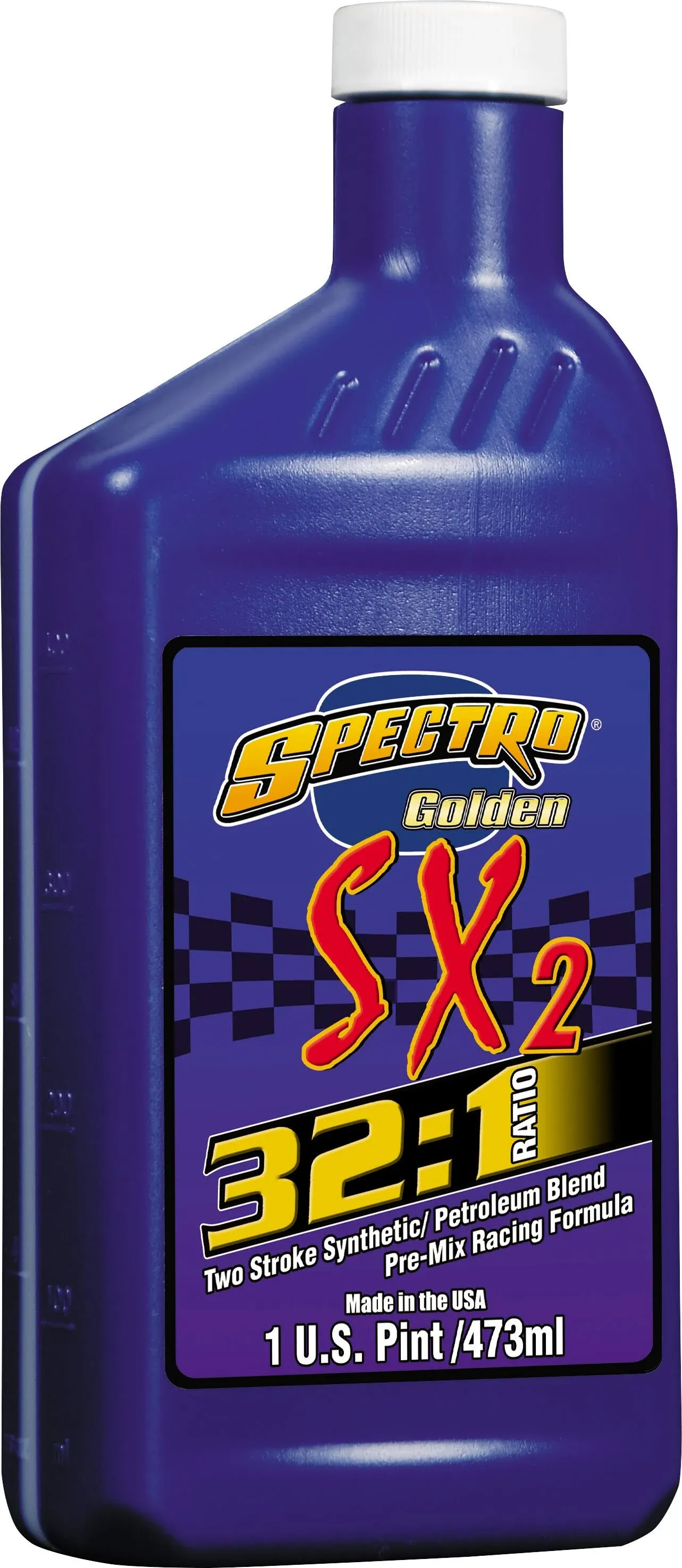 Spectro Oils Platinum 2T SX2 Full Synthetic 1 Pint O.SPSX321 (3 Pack) 2171