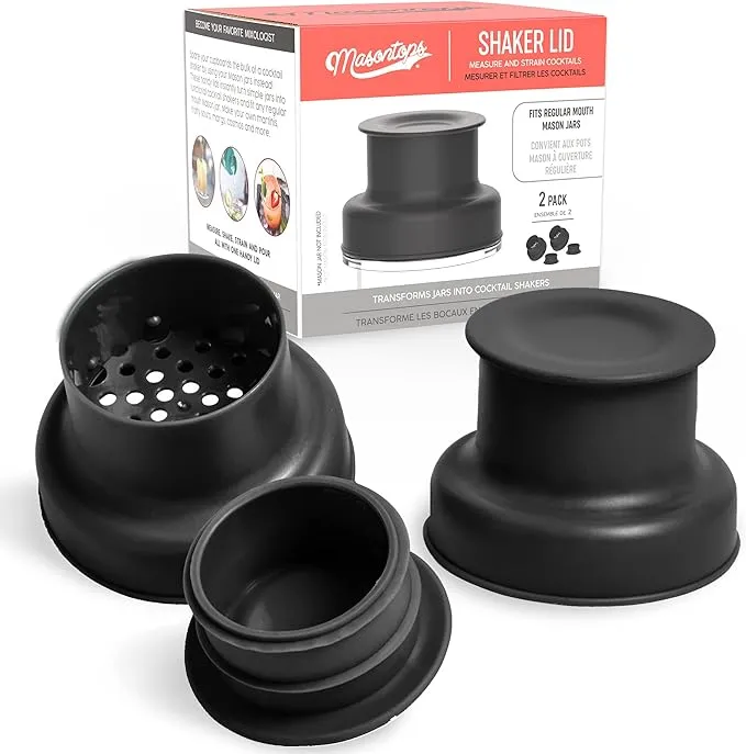 Mason Tops Cocktail Shaker Lids