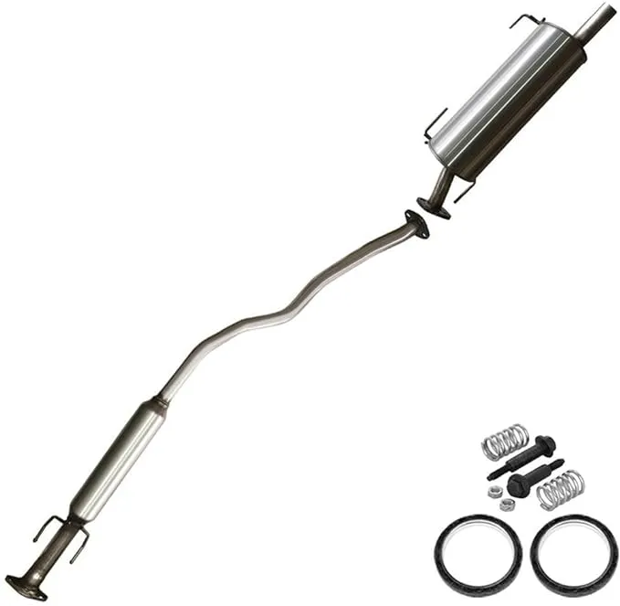 Resonator Muffler Pipe Exhaust System Kit fits: 2009 - 2012 Nissan Altima Sedan