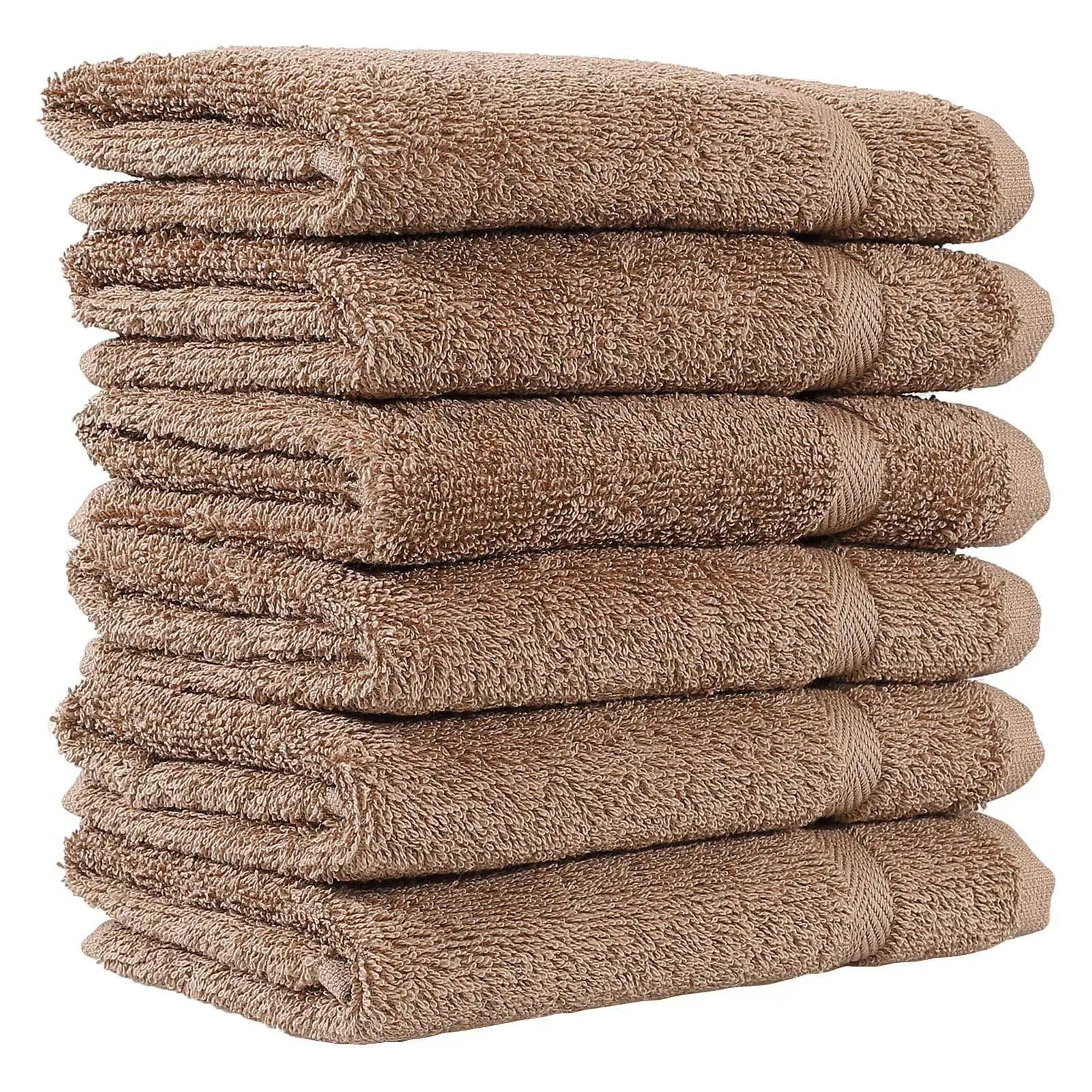 Denzi Washcloths, Set of 6, 13" x 13" - Contemporary - Bath Towels - by Linum Home Textiles | Houzz