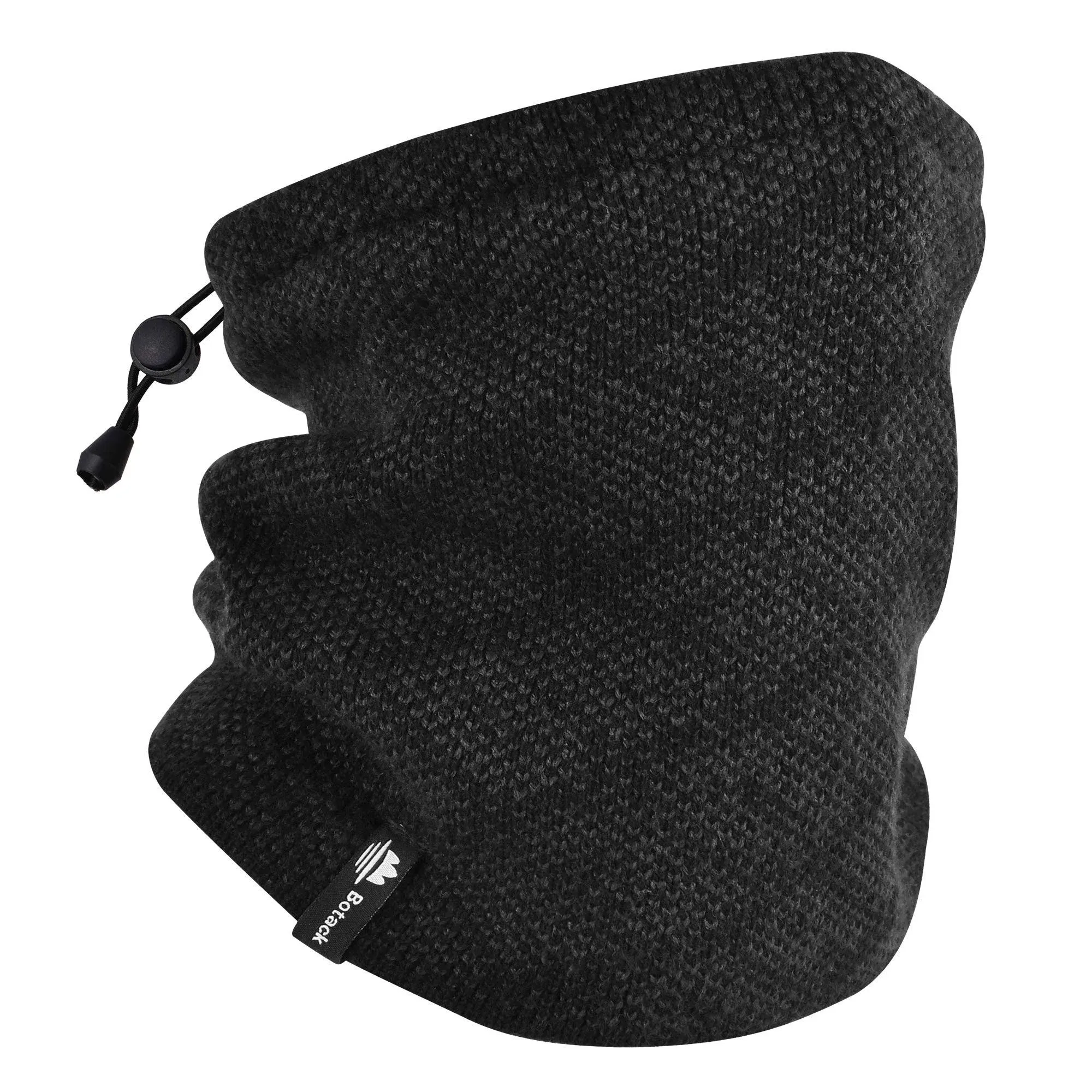 Botack 3 in 1 Balaclava Fleece Ski Neck Warmer Slouchy Beanie Hat Neck Gaiter Fo