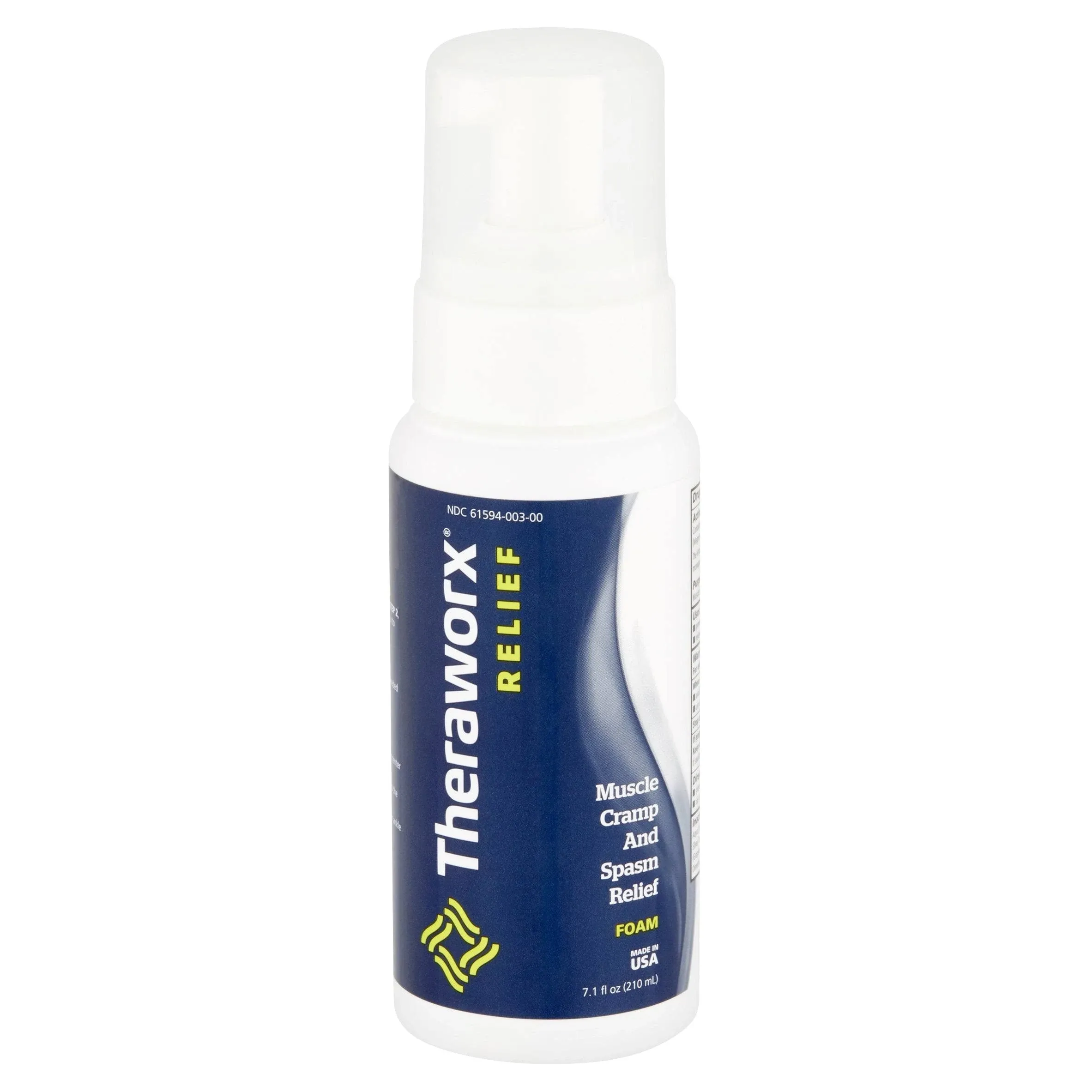 Theraworx Relief Muscle Cramp & Spasm Foam 3.4 oz.