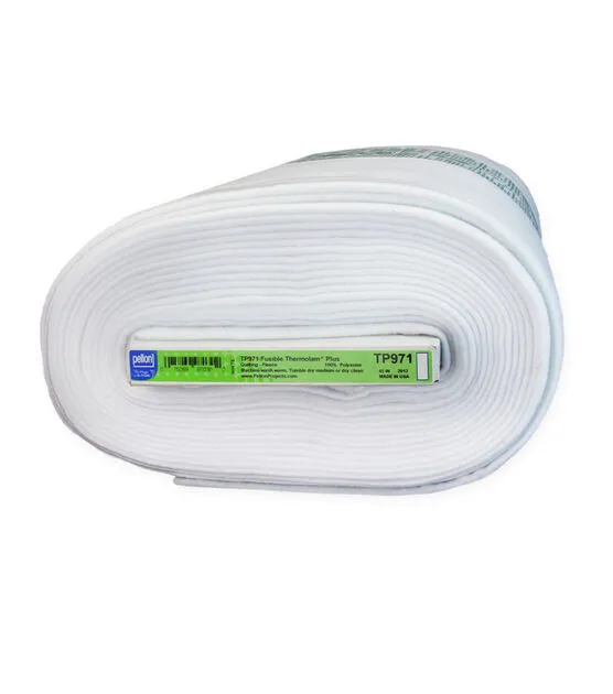 Pellon TP971F Fusible Thermolam Plus Fusible Fabric White