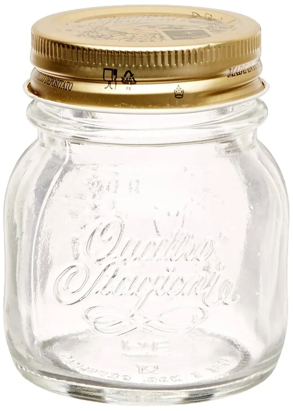 Bormioli Rocco Quattro Stagioni 5 oz. Canning Jar Set of 12