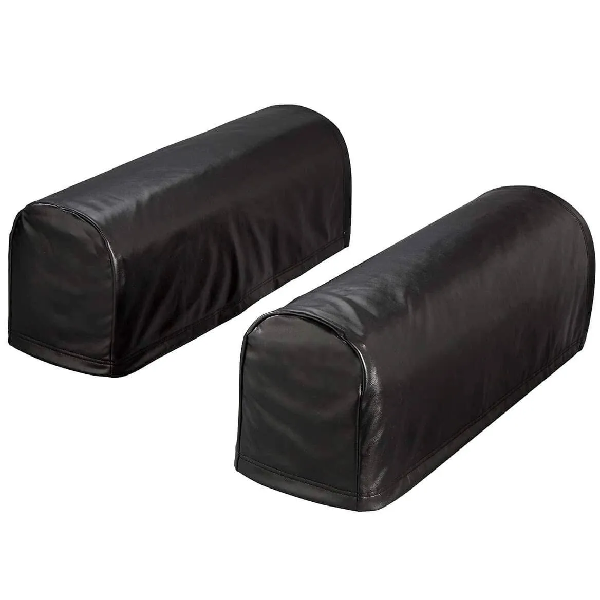 Faux Leather Arm Rest Covers, Set of 2