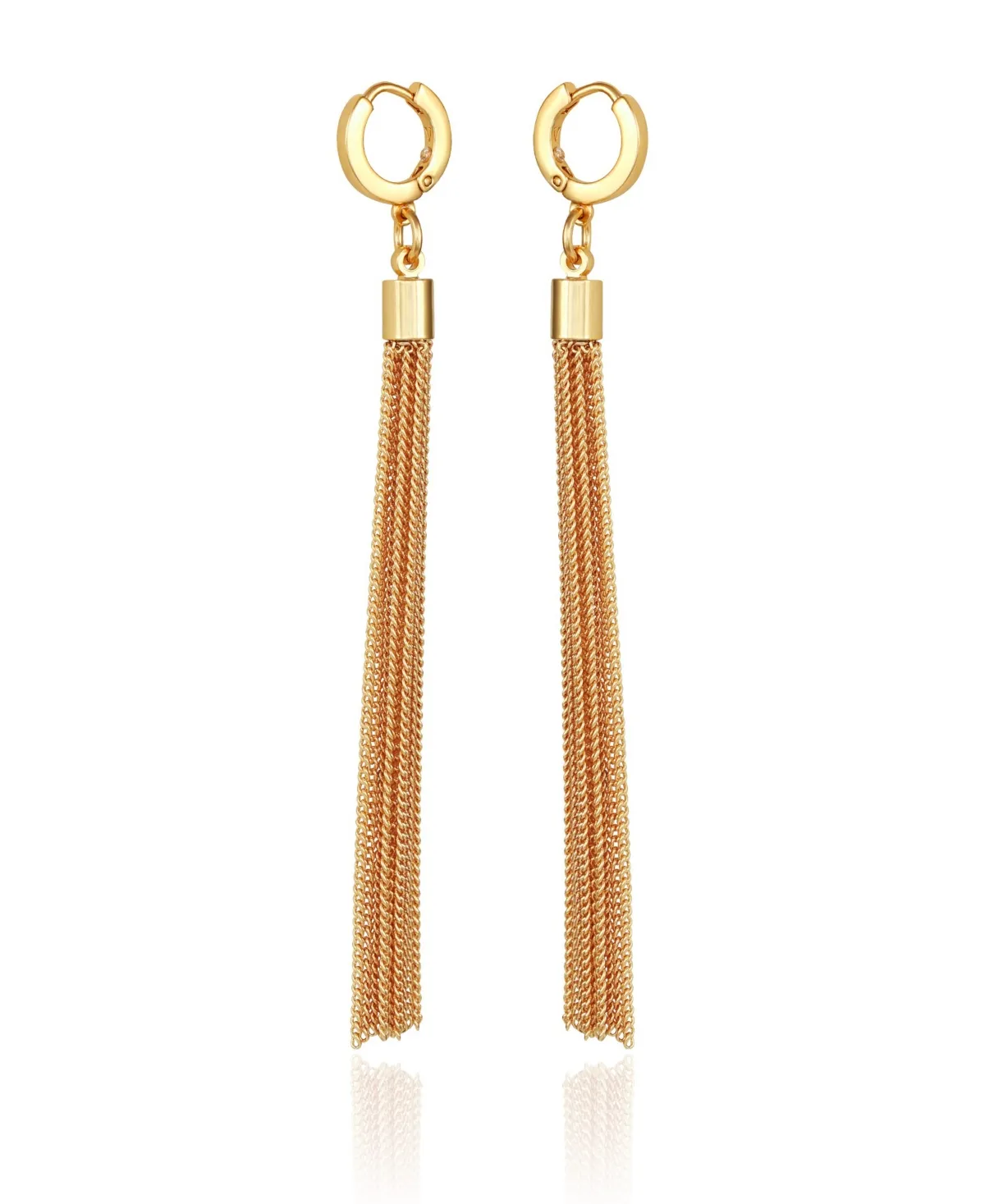 Vince Camuto Huggie Tassel Hoop Earrings