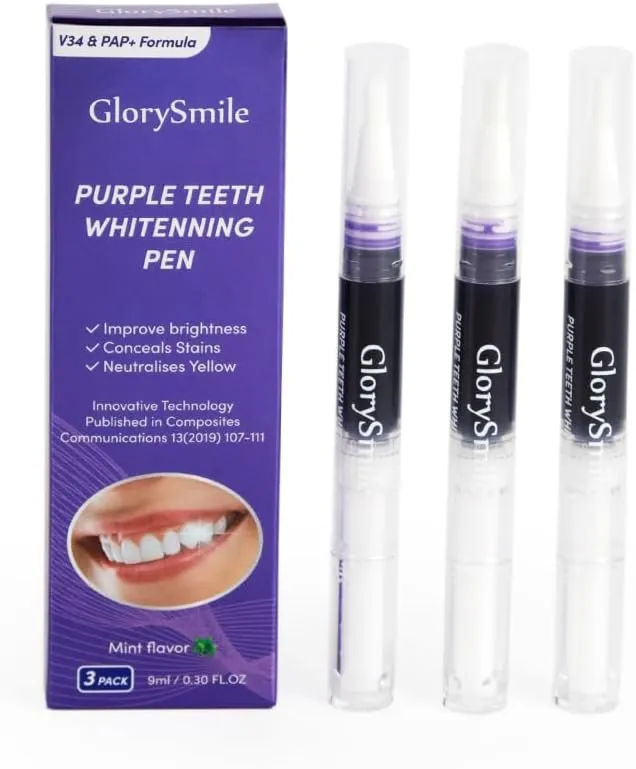 3 Pack Teeth Whitening Kit Teeth Whitening Pen - Natural Harmless Professional Tooth Cleaning Remove Stains Oral Hygiene Non Sensitive Ingredients