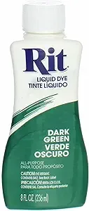 Rit 88350 8 Oz Dark Green Liquid Dye - Pack of 9