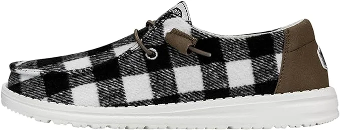 Hey Dude Wendy Buffalo Plaid Women's Shoes