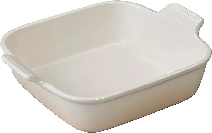 Le Creuset Heritage 3 qt. Meringue Square Dish