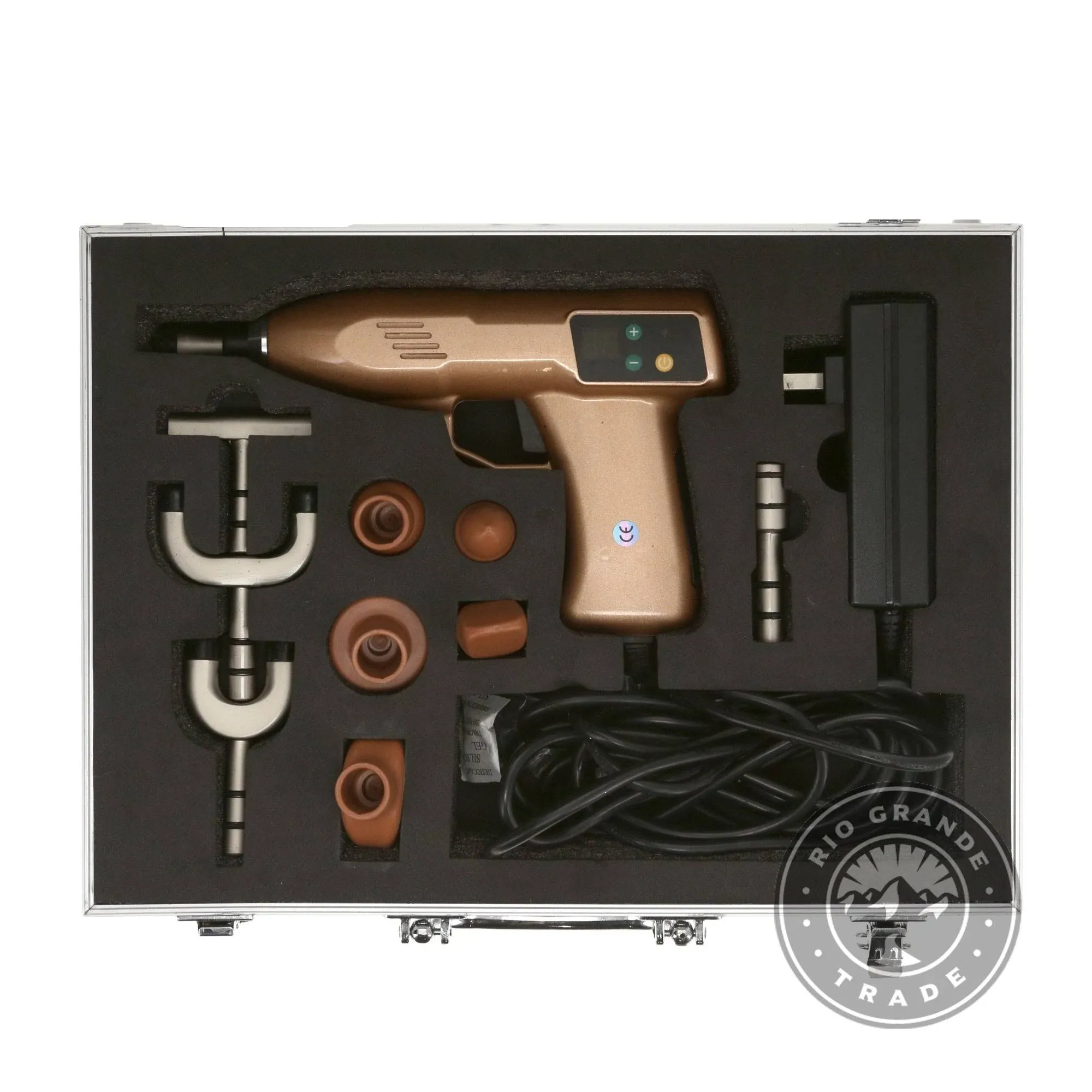 720N Chiropractic Adjusting Tool Instrument Electric Impulse Gun - Golden