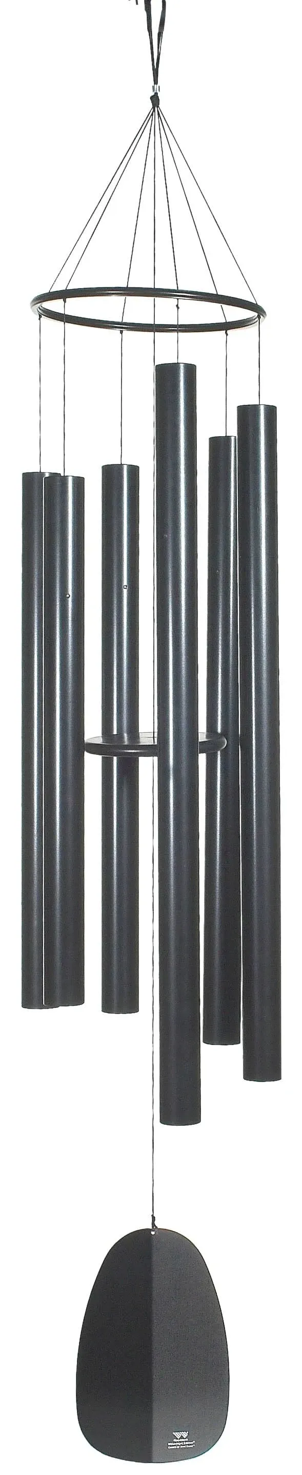 Woodstock Windsinger Chimes of King David - Wind Chime Black