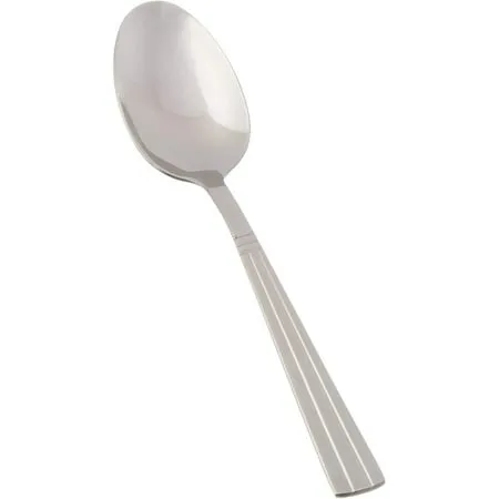 Winco 0007-01 Regency 6&quot; Flatware Stainless Steel Teaspoon