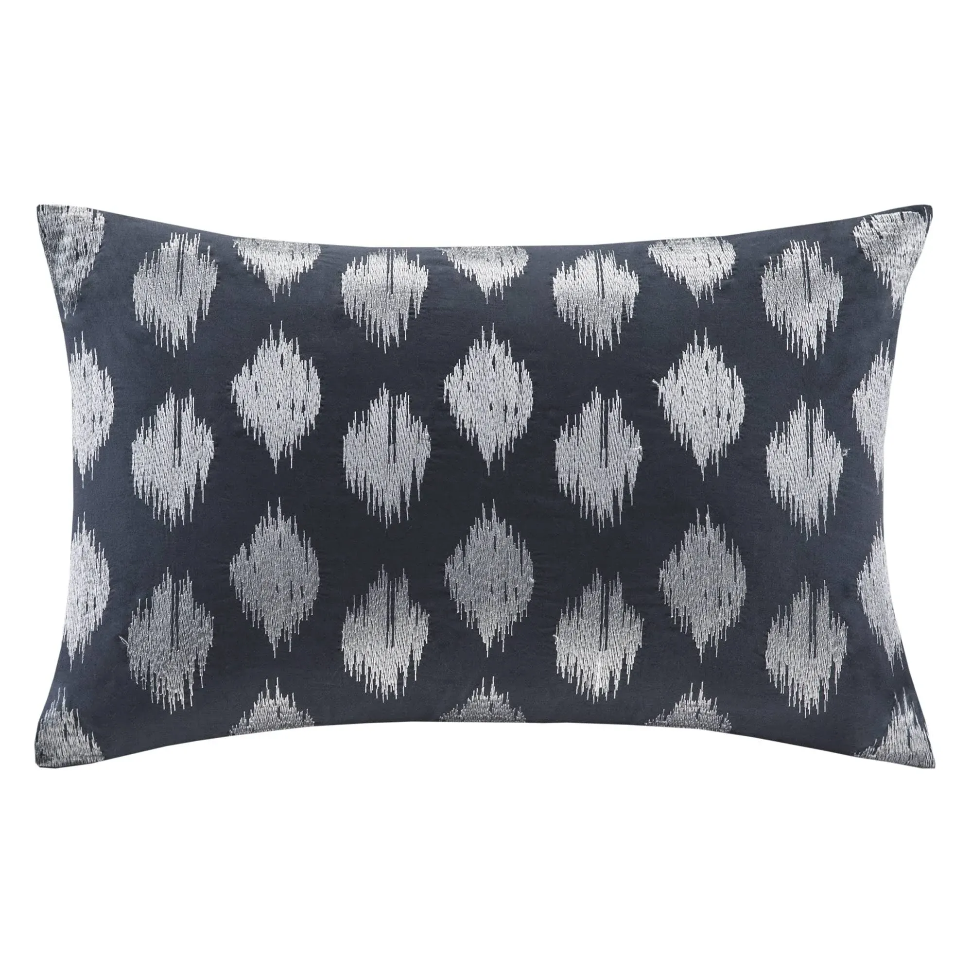 INK+IVY Nadia Dot Embroidered Oblong Pillow