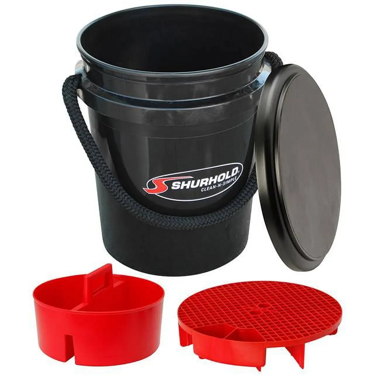 Shurhold 2462 5 Gal Black One Bucket Kit