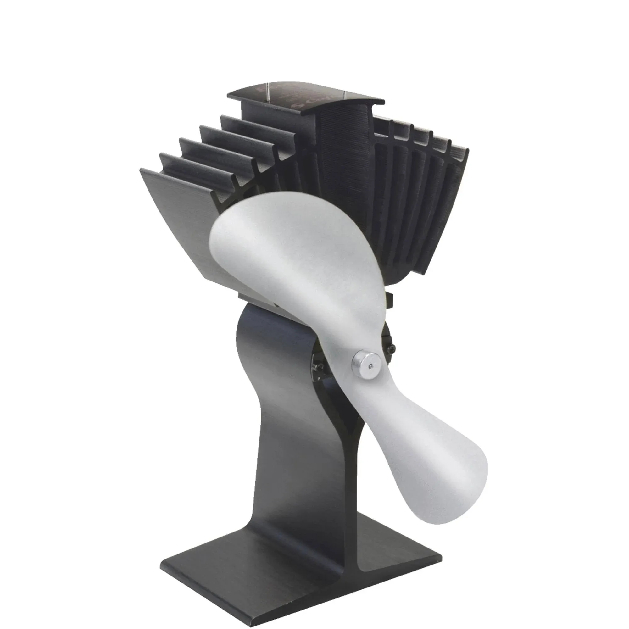 Caframo 812AMKBX Ecofan Airmax Heat-Powered Stove Fan, Nickel Blade