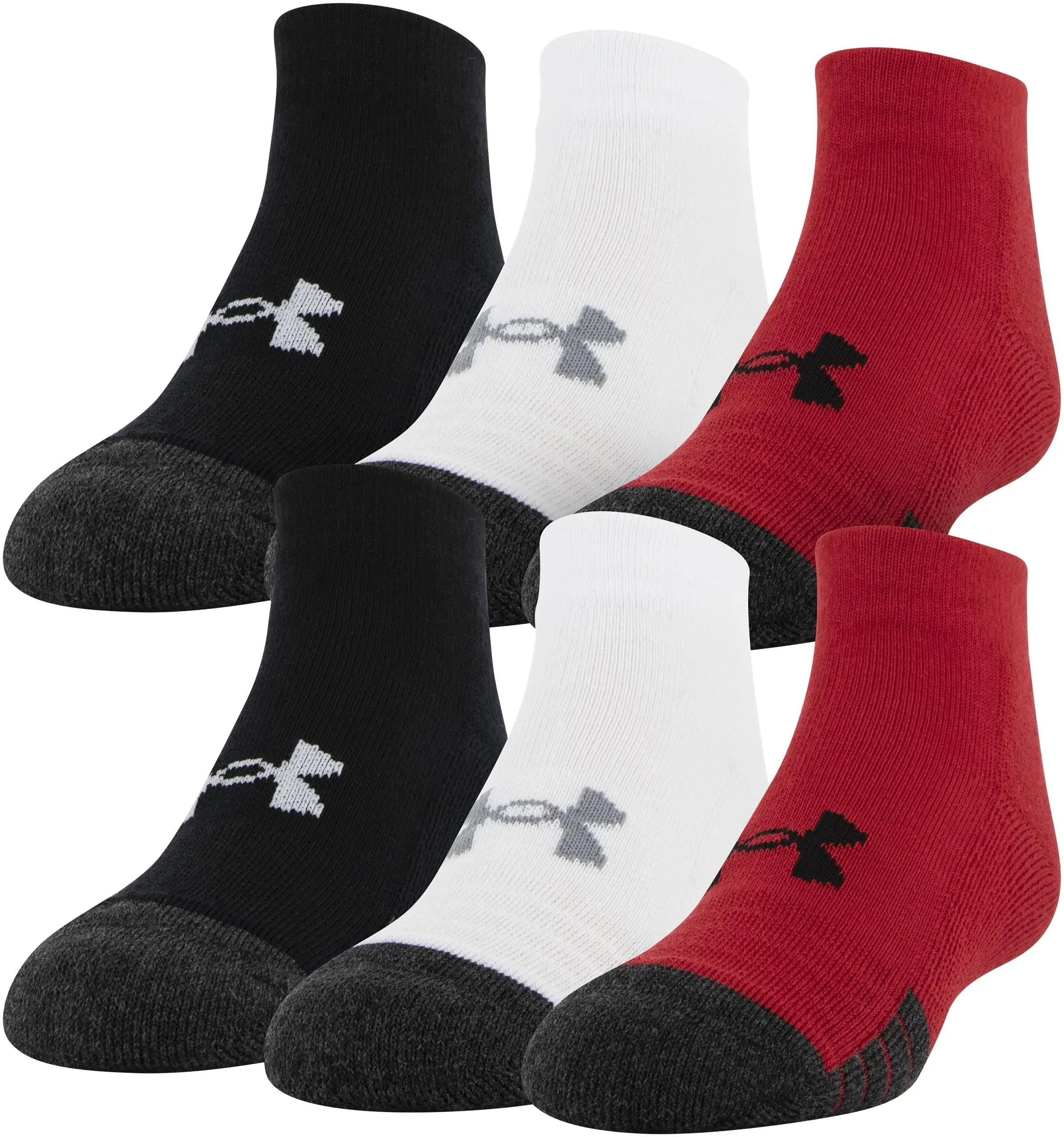 Under Armour Youth Performance Tech Low Cut Socks, - Choose SZ/color