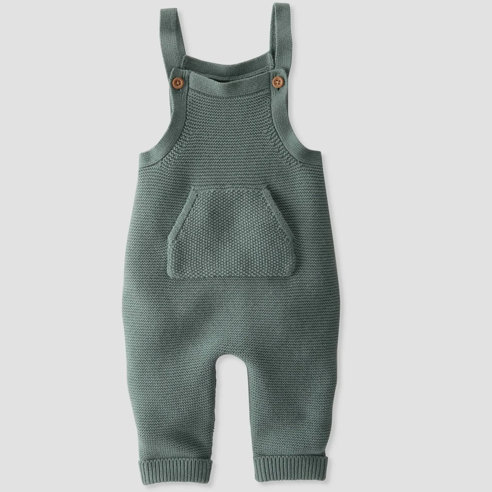 Baby Little Planet by Carter's Organic Sweater Overalls