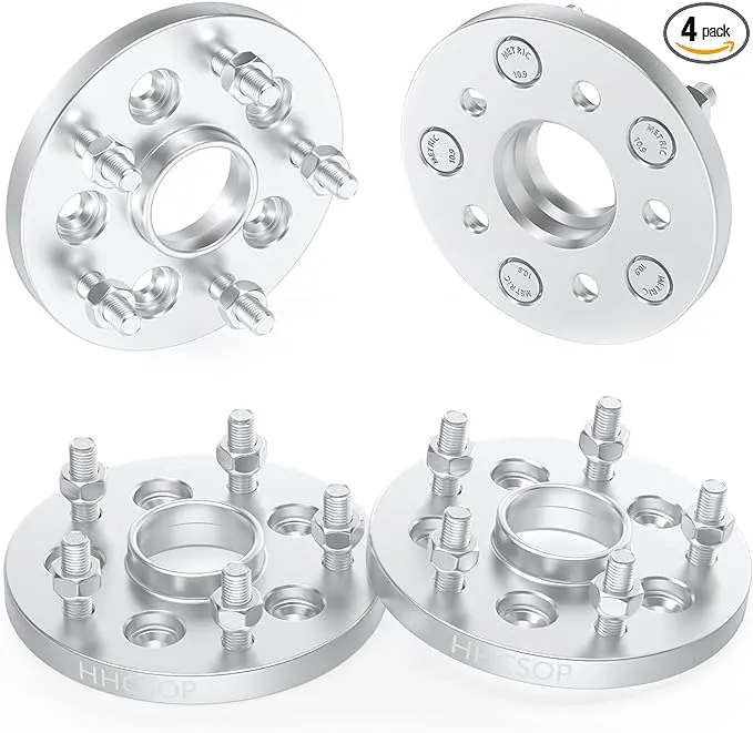 HHCSOP 4Pc 5x100 To 5x114.3 12x1.25 Forged Wheel Spacer 15mm For Subaru Impreza