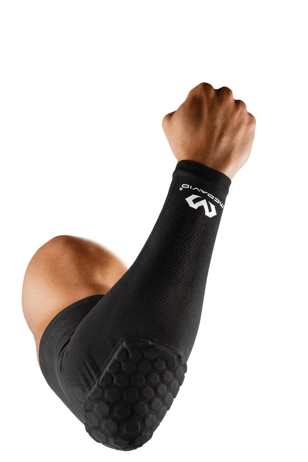 Elbow and Arm Compression Sleeve with HEX Padding. for Basketball, Football, Bas