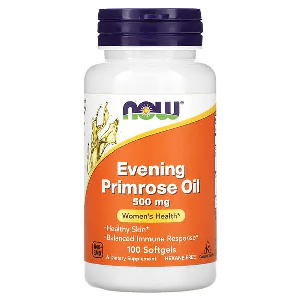 NOW- Evening Primrose Oil 500 mg 100 Softgels